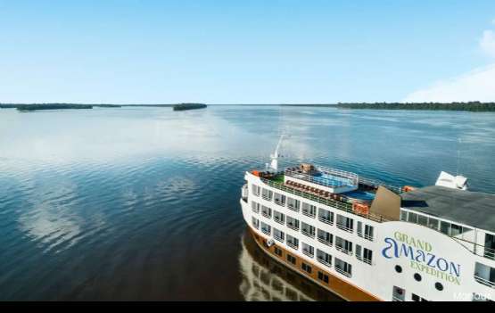 Manaus com Cruzeiro pelo rio Amazonas